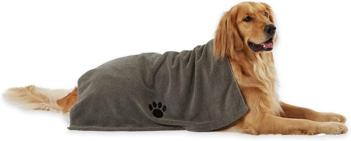 Bone Dry Microfiber Dog Towel